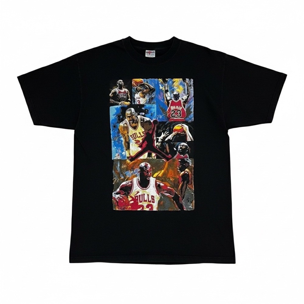 Michael Jordan Vtg Tee T Shirt Iced Out Clothing Mens‎ Sz 3XL Plus Streetwear